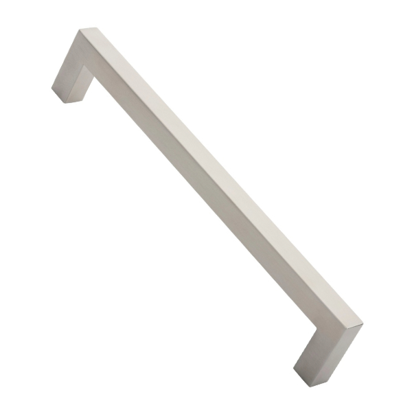 SQUARE BAR MITRED DOOR PULL HANDLE (GRADE 304)